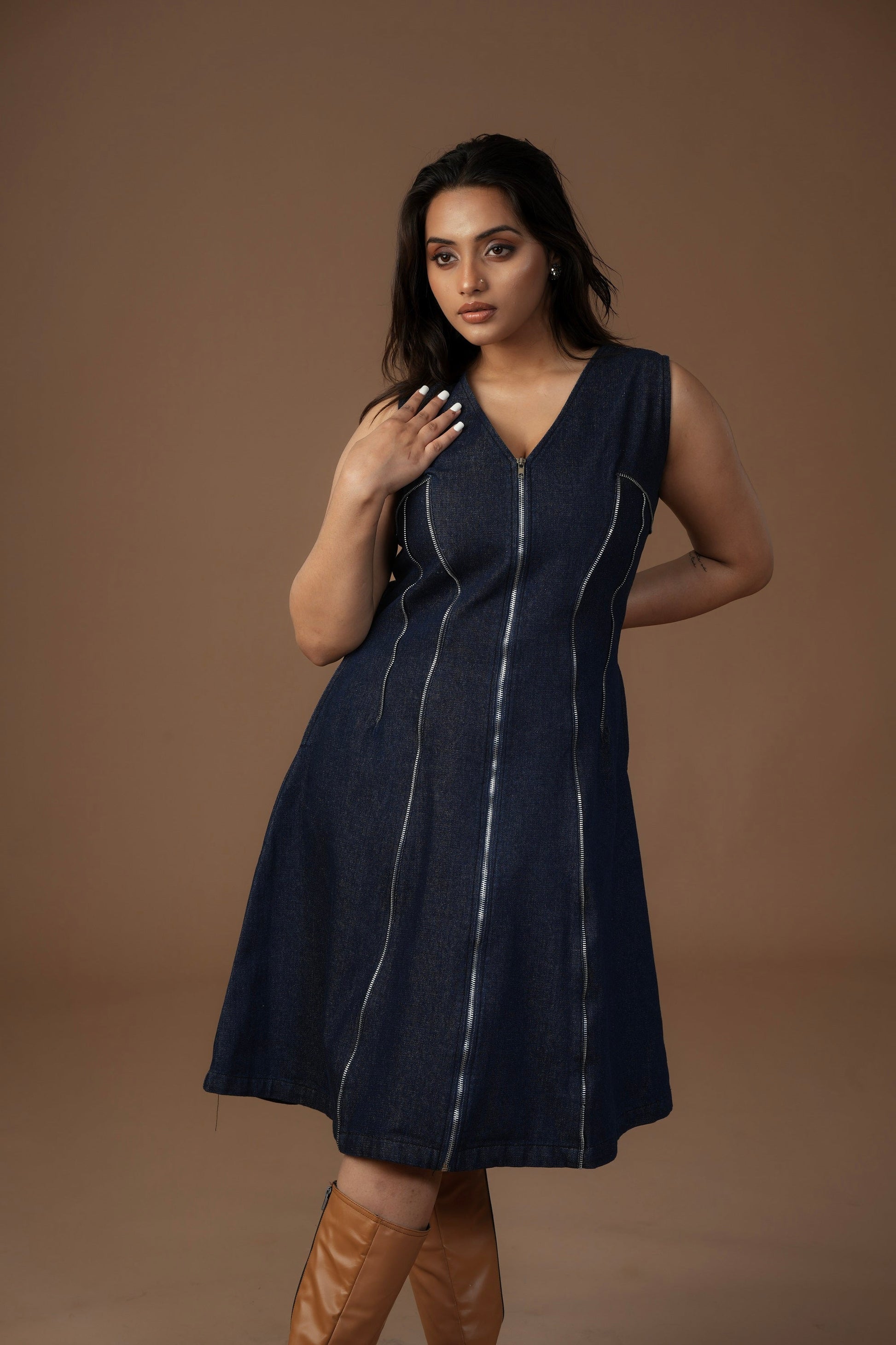 ZIPLINE DRESS Label By Mohita