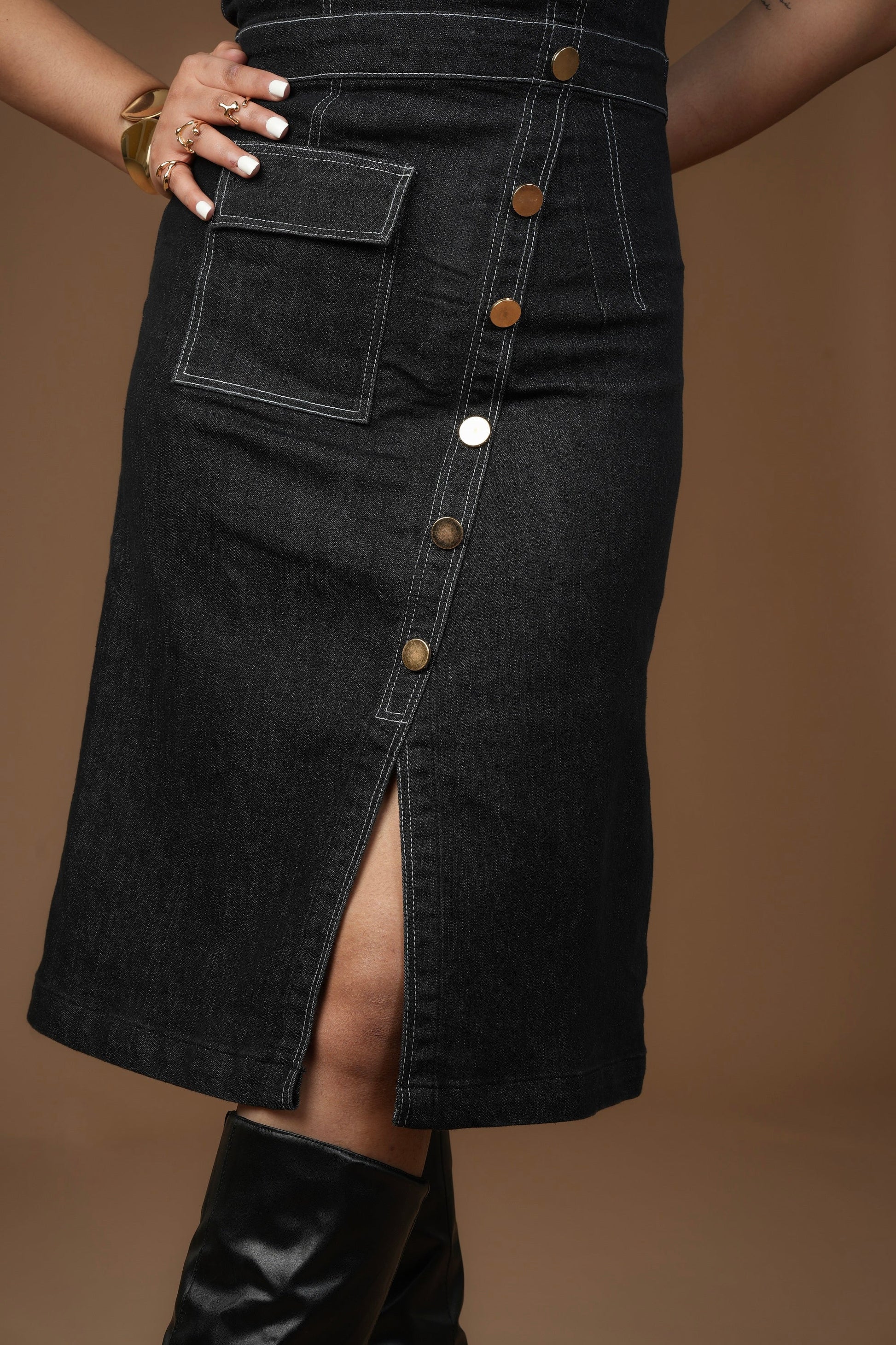 DENIM CHIC DRESS Label By Mohita