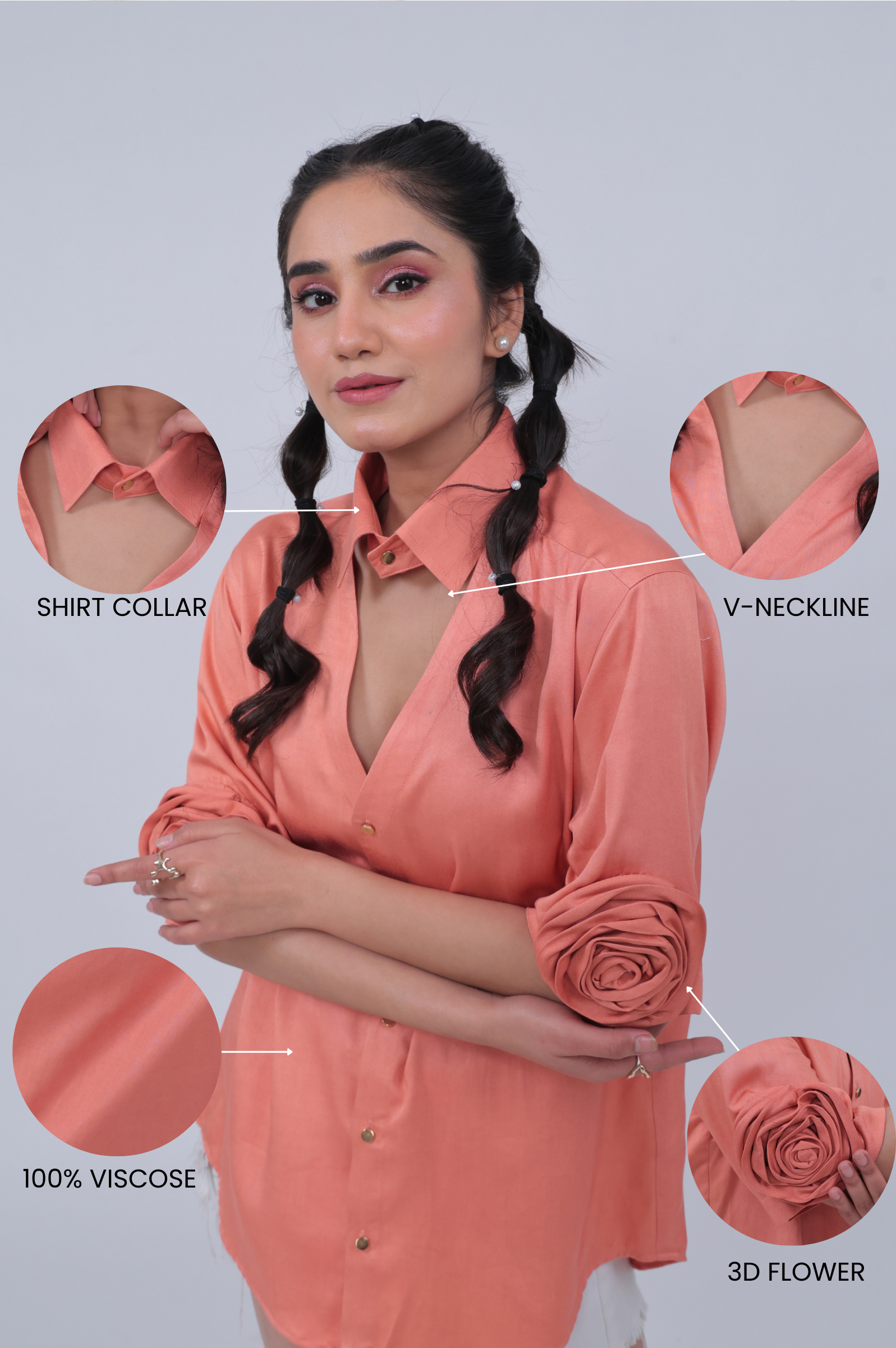 BLOOM ESSENCE  SHIRT Label By Mohita