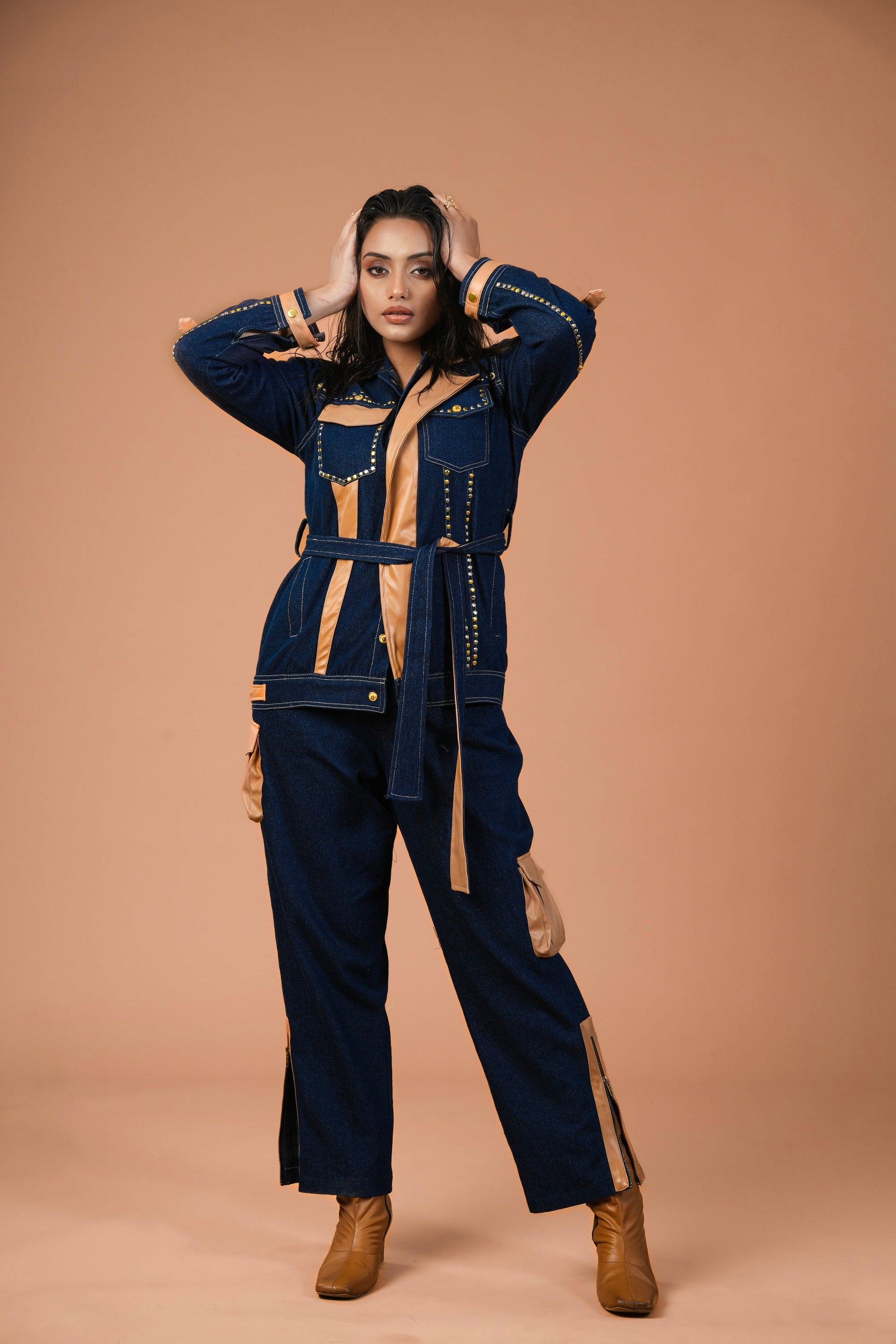 RIVET REBEL CORD SET Label By Mohita