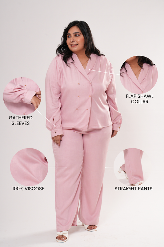 Overlap Co-ord Set Label By Mohita