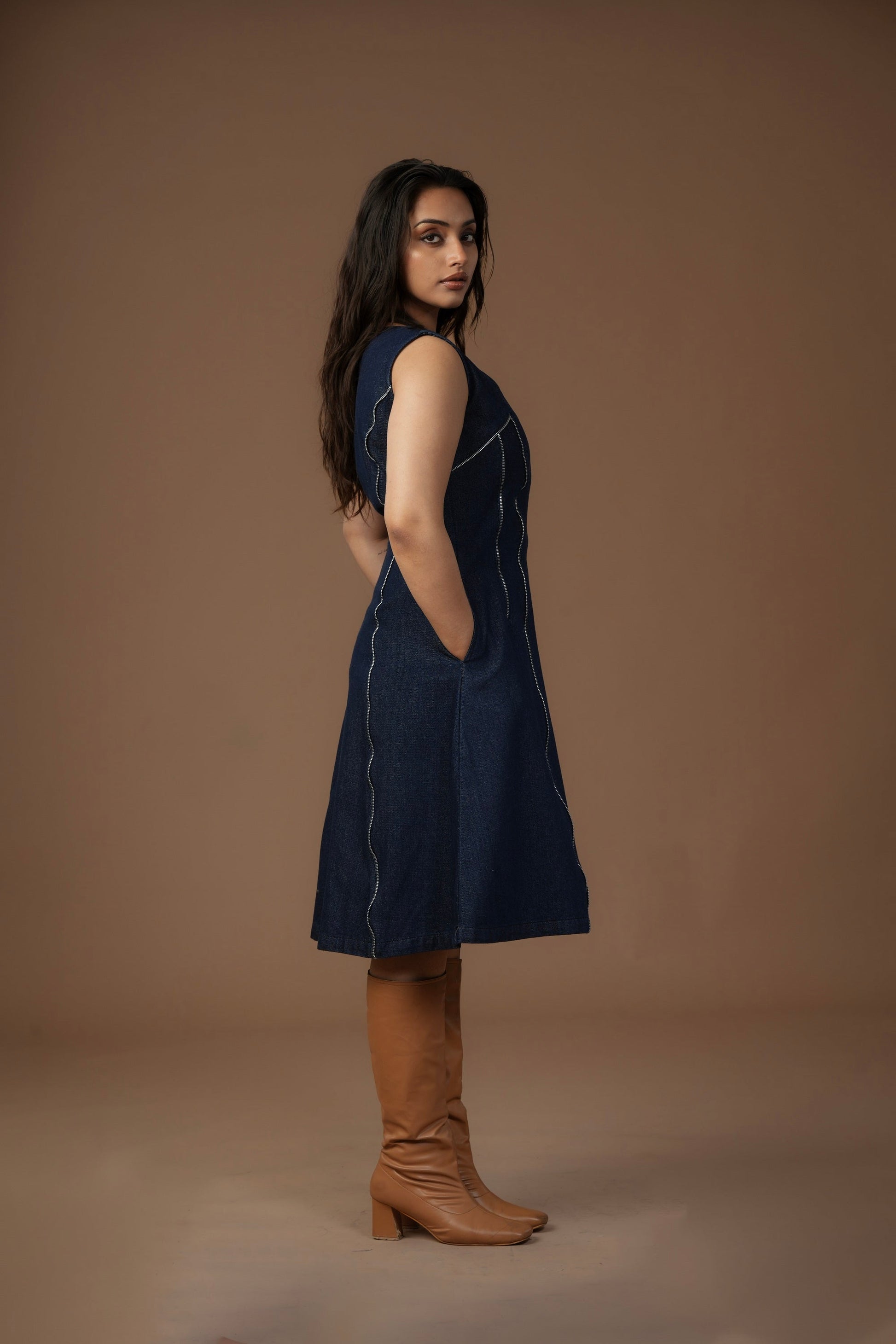 ZIPLINE DRESS Label By Mohita