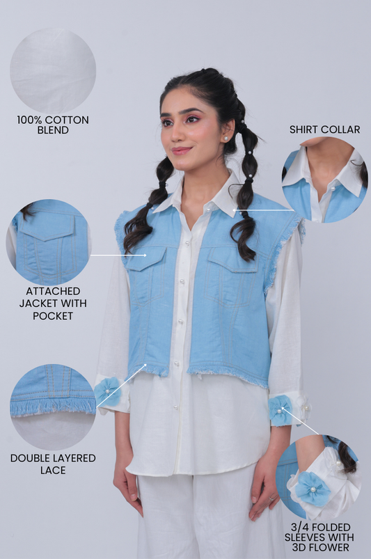 BLOOM BREEZE SHIRT Label By Mohita