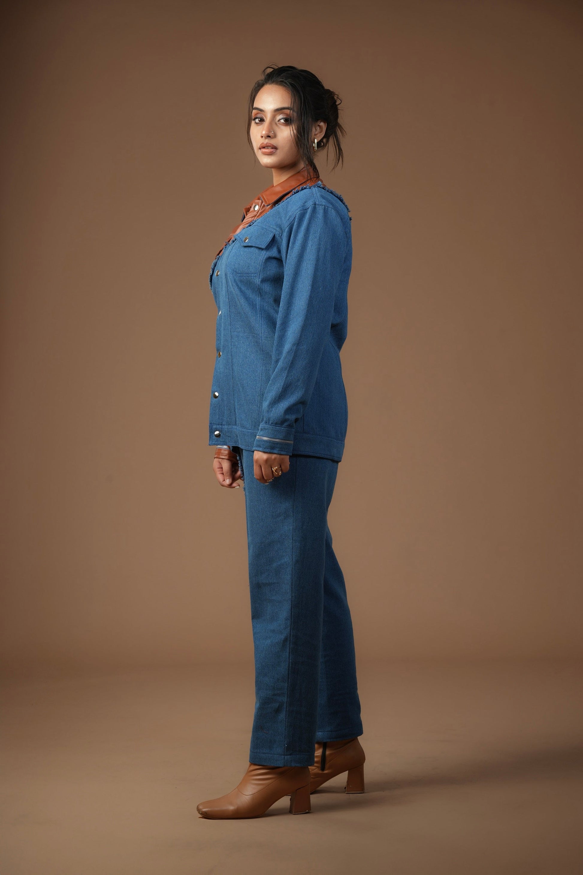 DENIM BOND CORD SET Label By Mohita