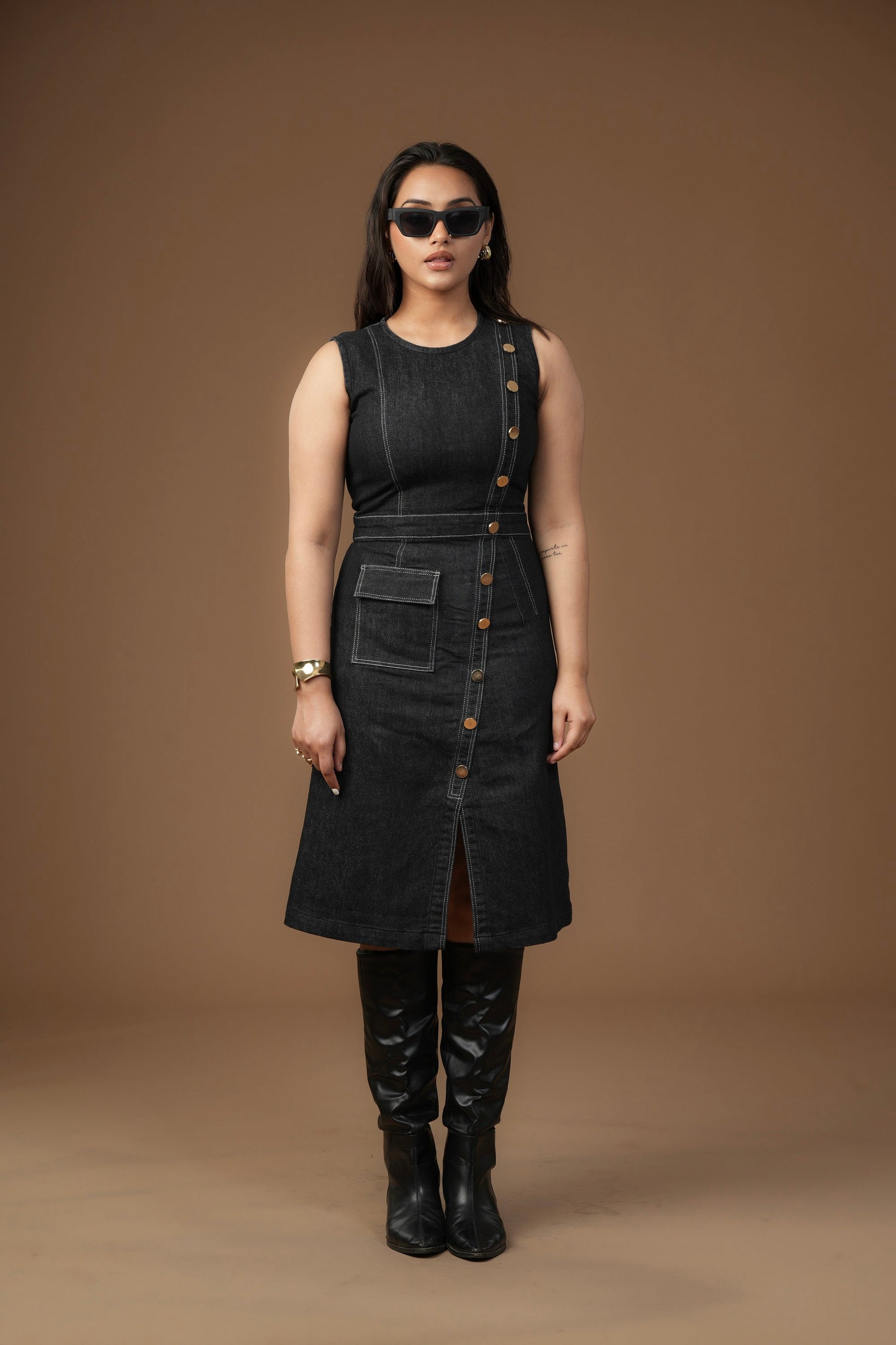 DENIM CHIC DRESS Label By Mohita