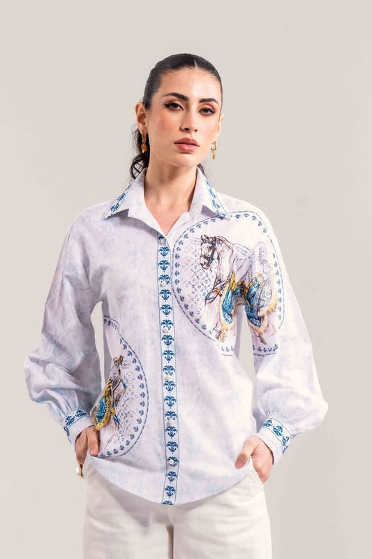 HERITAGE HORSE SHIRT Label By Mohita