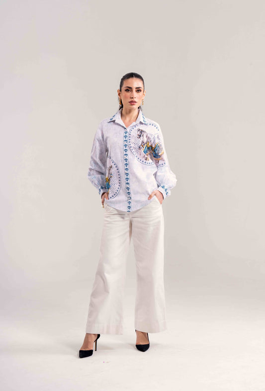 HERITAGE HORSE SHIRT Label By Mohita