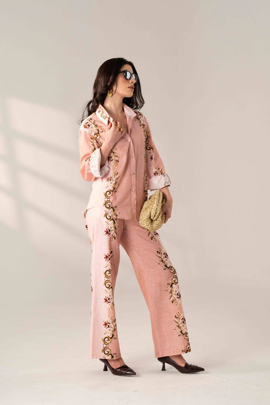 ANTIQUE PINK SET Label By Mohita