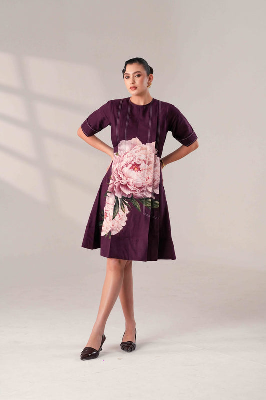 THE PAINTED GARDEN DRESS Label By Mohita