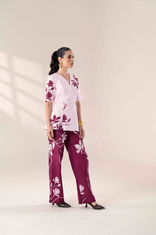 BLUSH PINK CO-ORD SET Label By Mohita