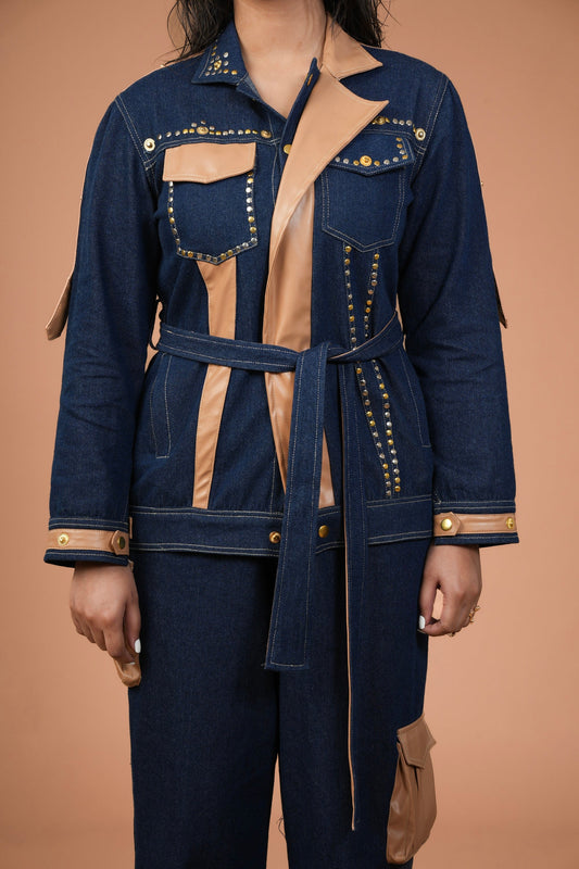 RIVET REBEL CORD SET Label By Mohita