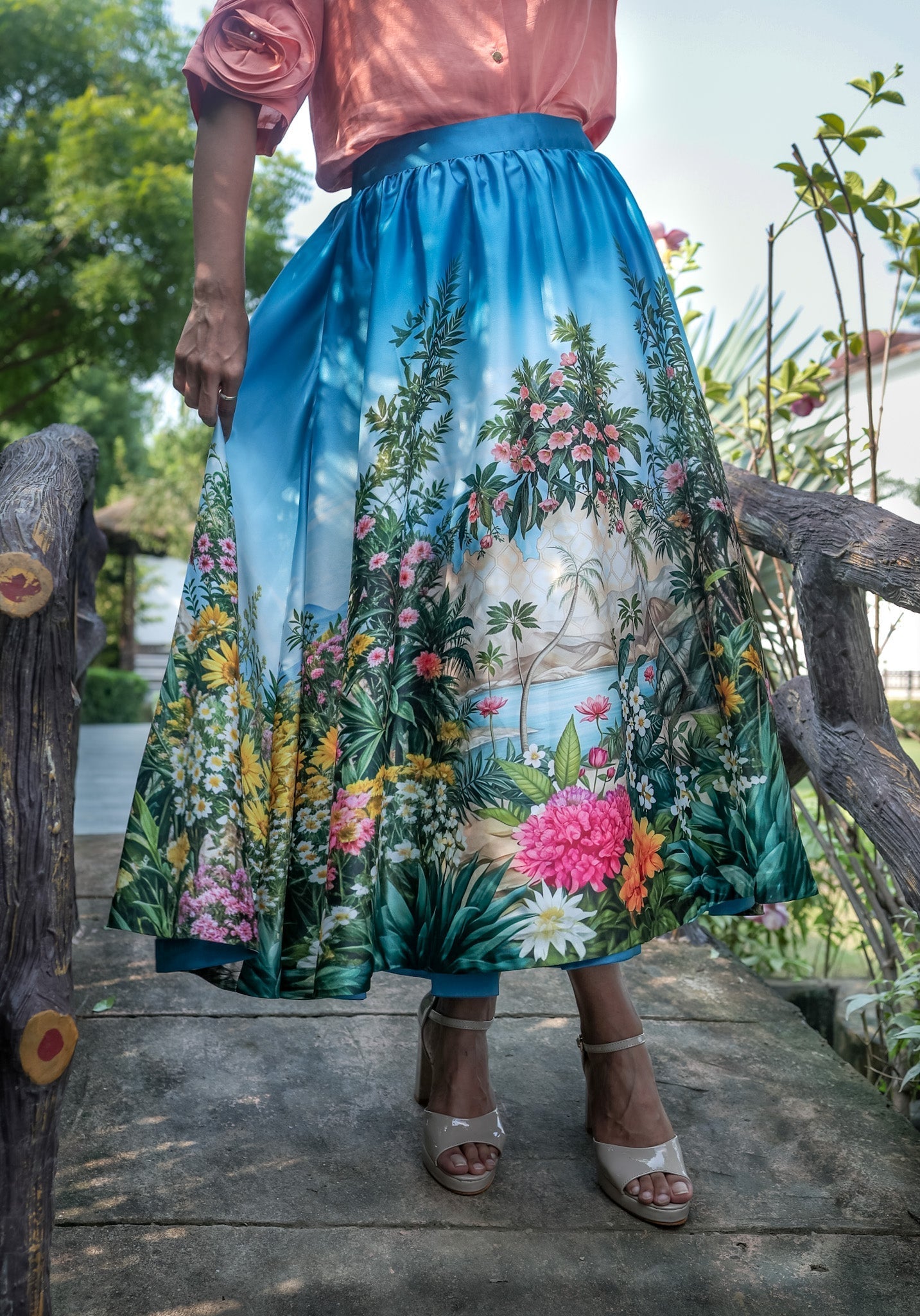 LOTUS BLOOM SKIRT Label By Mohita