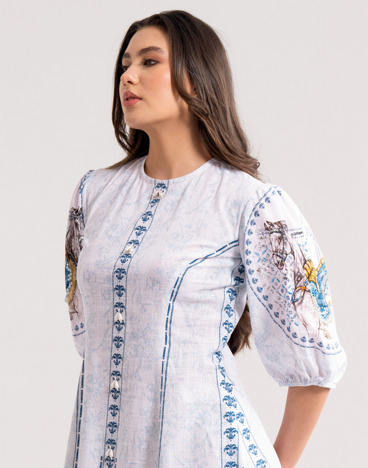 IVORY CAVALIER DRESS Label By Mohita