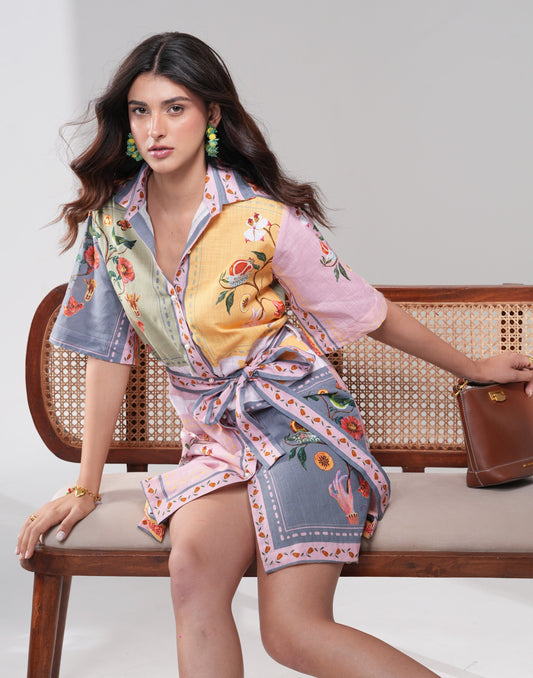 LUDO SHIRT DRESS Label By Mohita