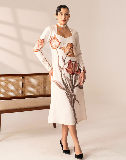 IVORY MUSE DRESS Label By Mohita