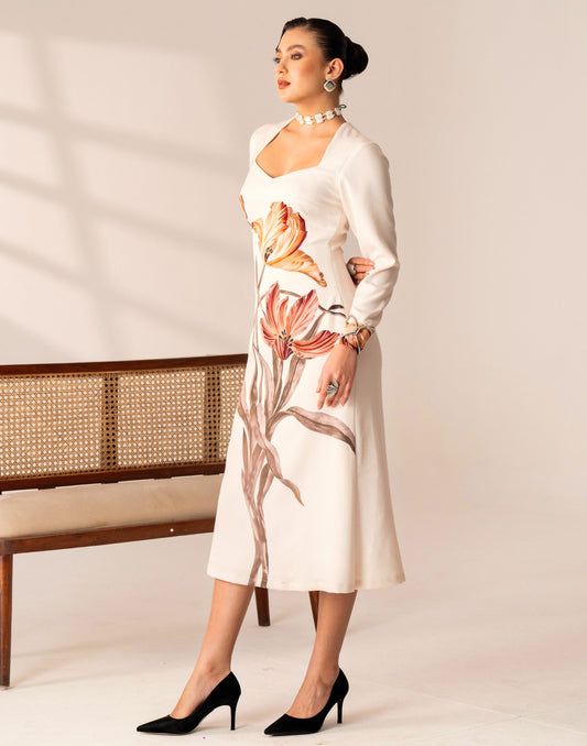 IVORY MUSE DRESS Label By Mohita