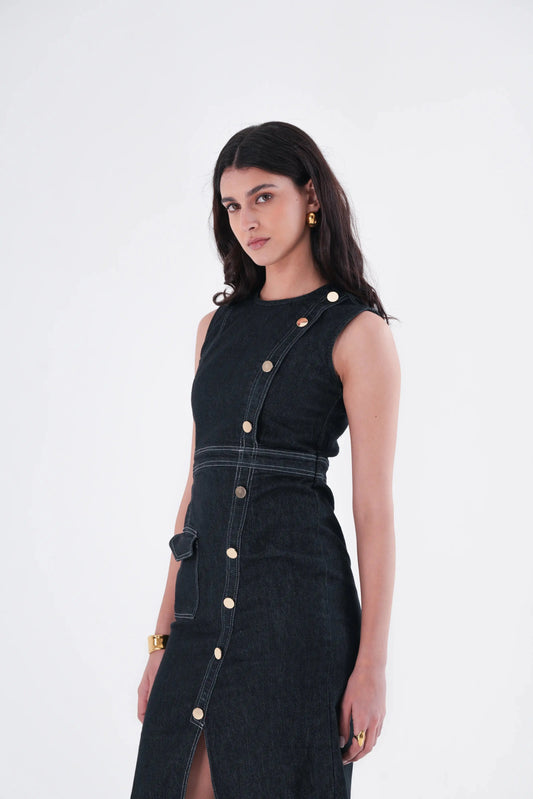 DENIM CHIC DRESS Label By Mohita