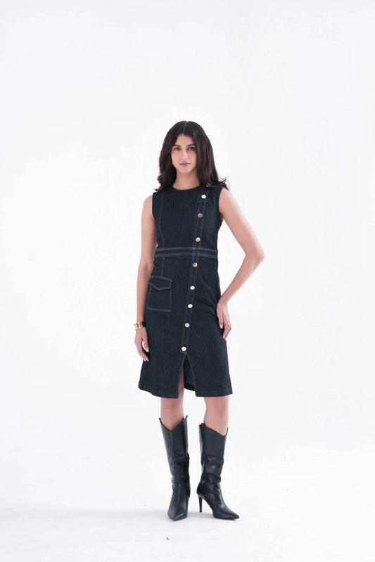 DENIM CHIC DRESS Label By Mohita