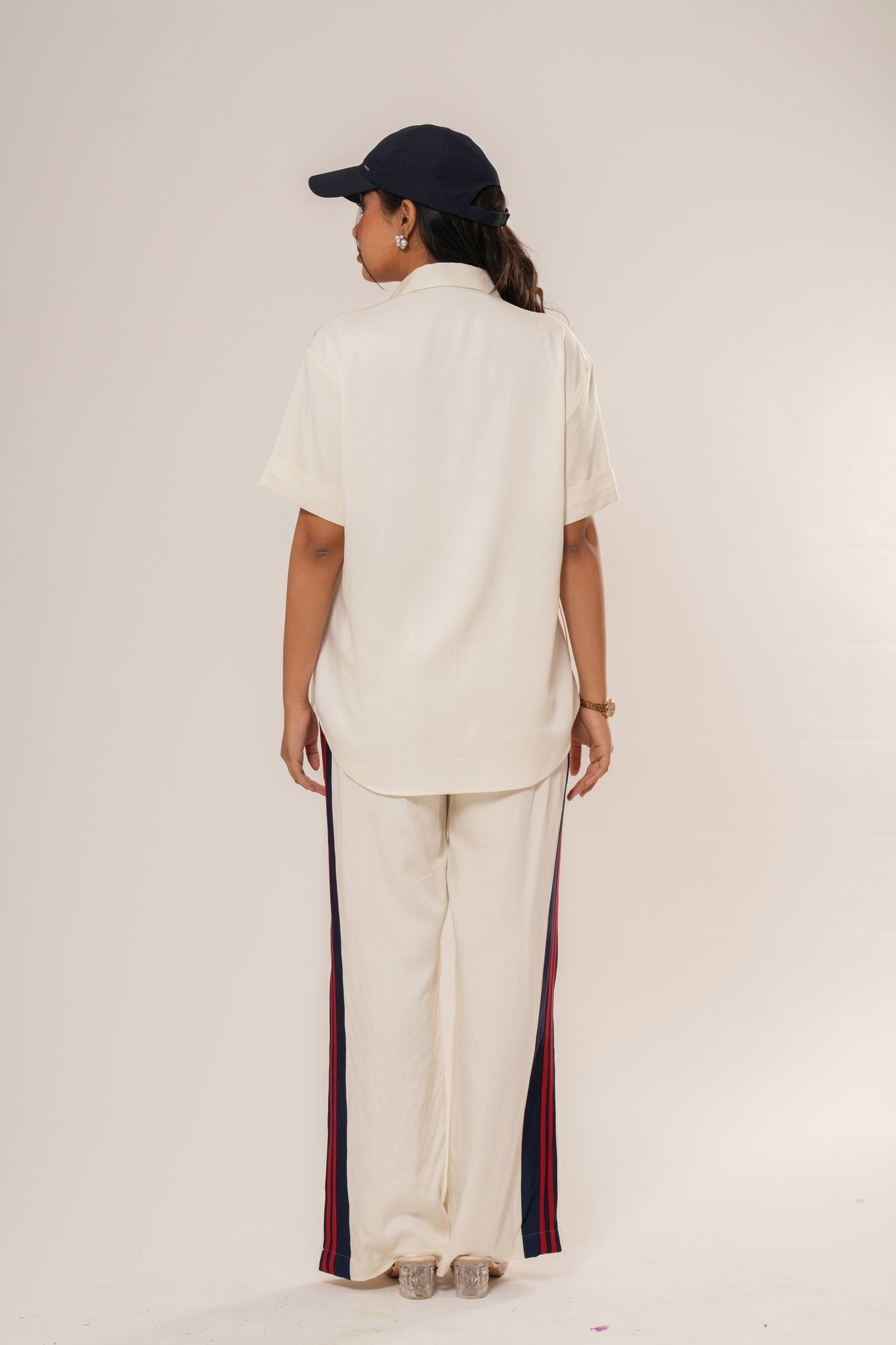 Stripe Detail Co-ord Set Label By Mohita