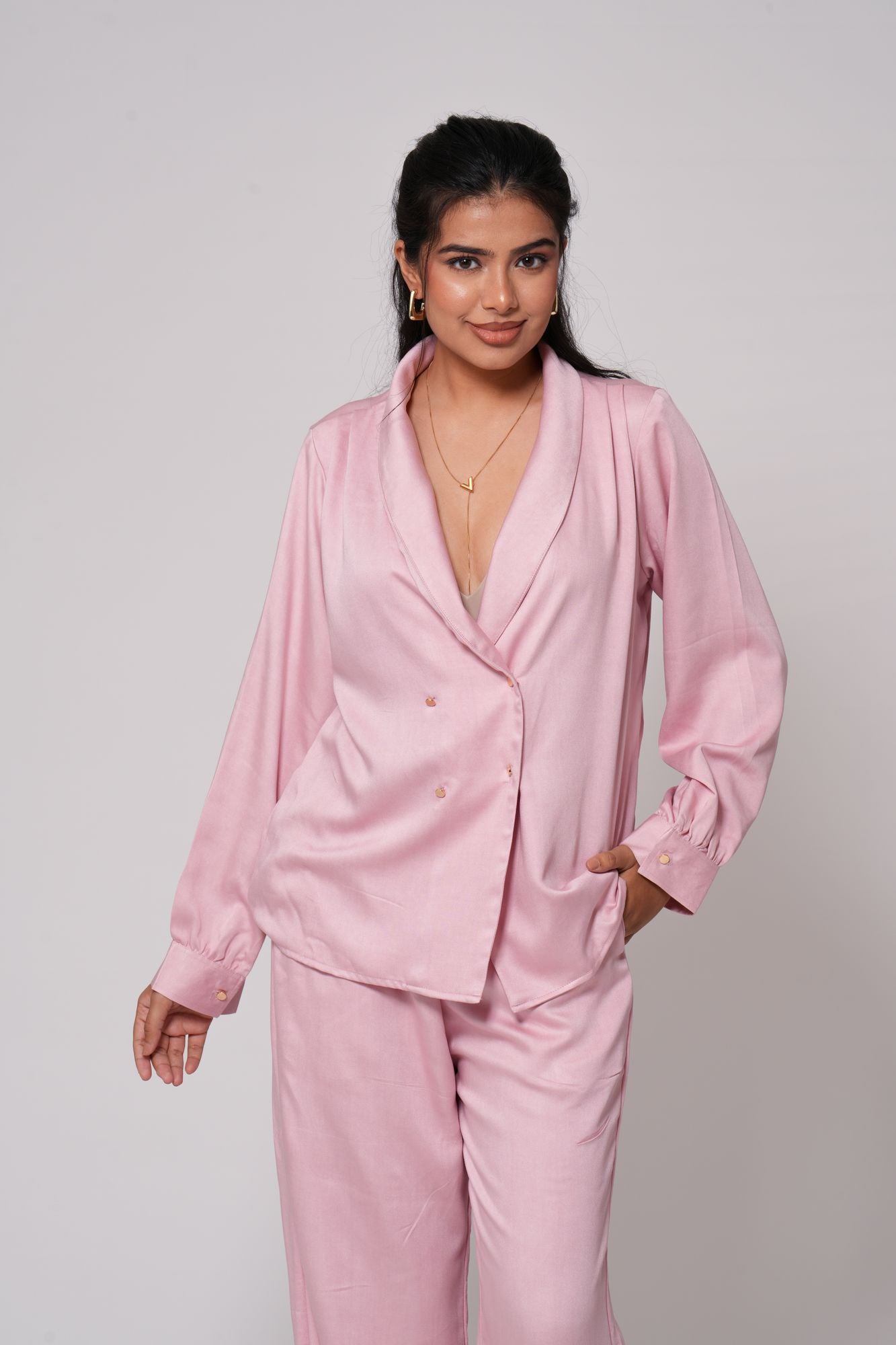 Overlap Co-ord Set Label By Mohita