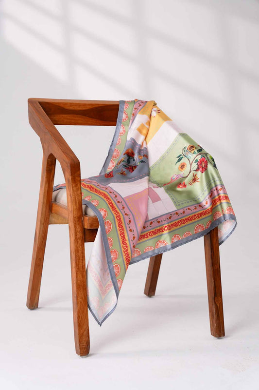 LUDO IN BLOOM SCRAF Label By Mohita