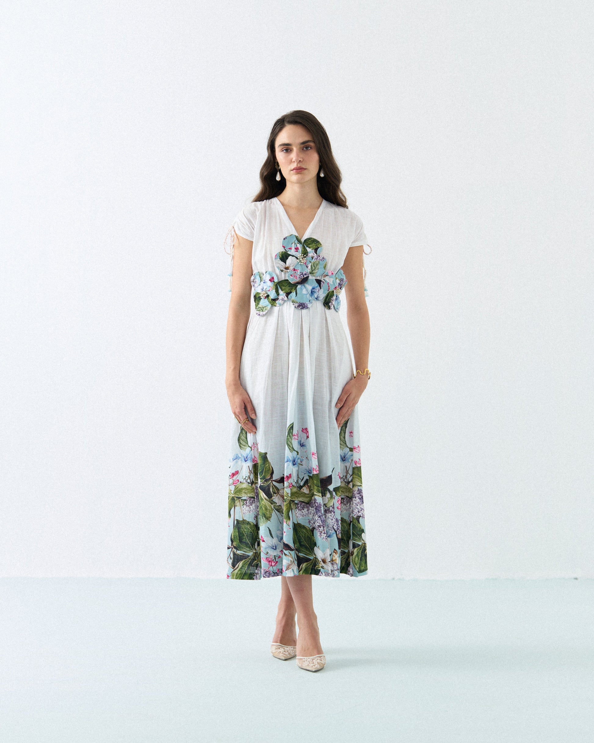 SKY BLOSSOM 3D DRESS Label By Mohita