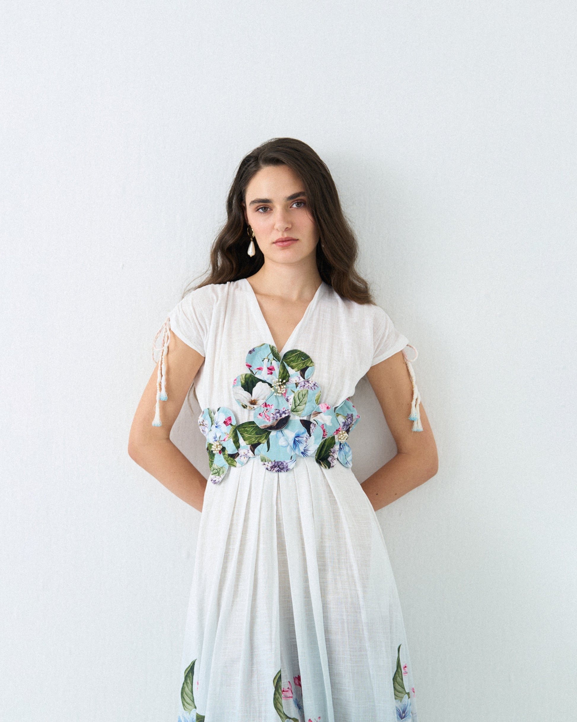 SKY BLOSSOM 3D DRESS Label By Mohita