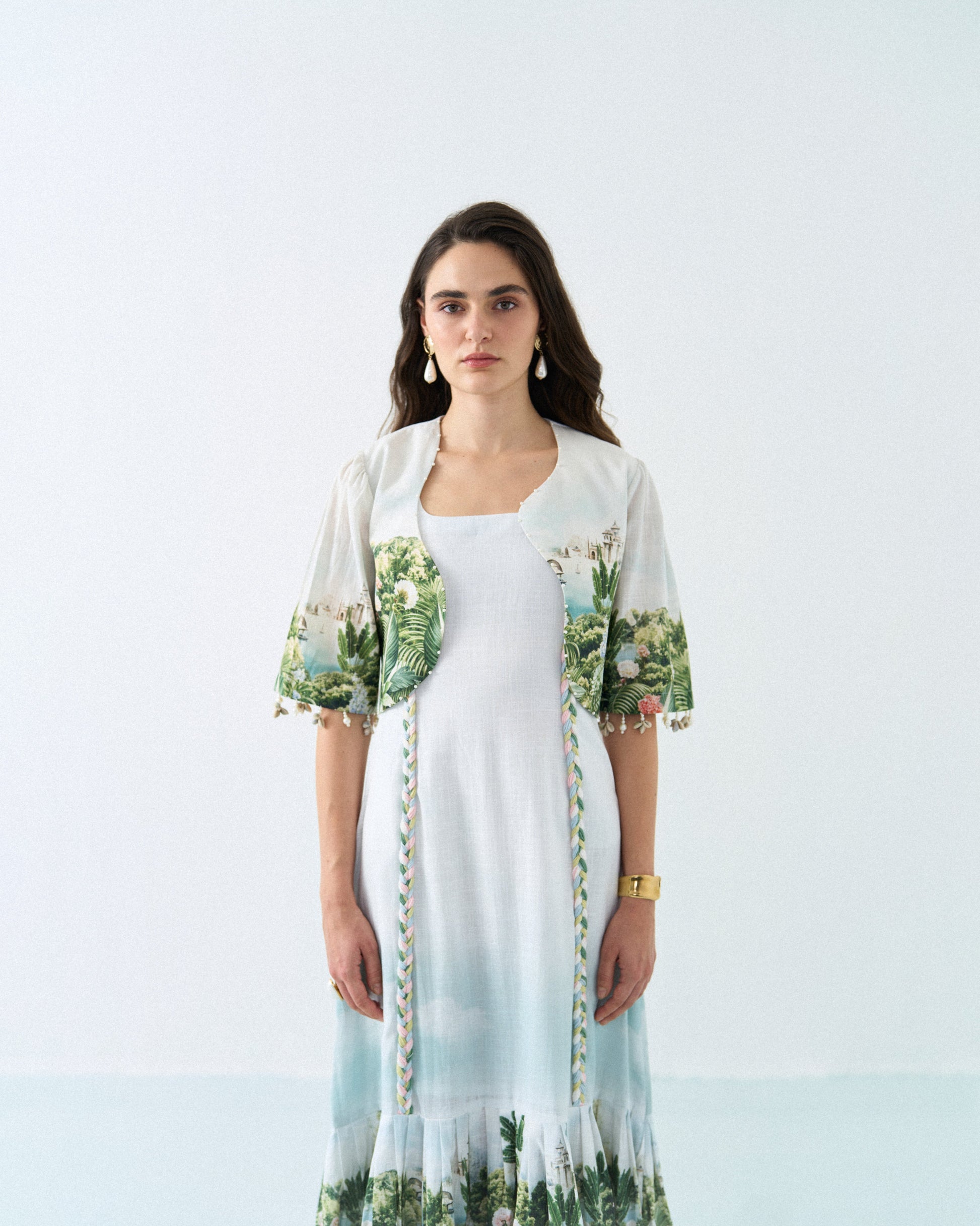 SAFARI DEER JACKET AND DRESS COMBO Label By Mohita