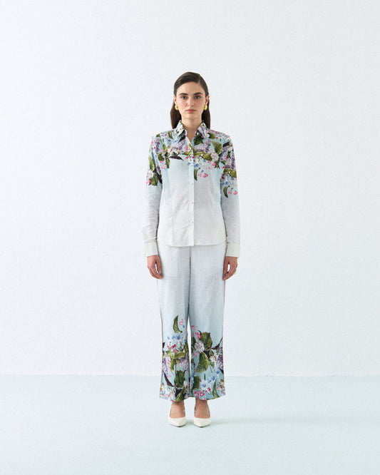 SKY BLOSSOM ELEGANCE CORD-SET Label By Mohita