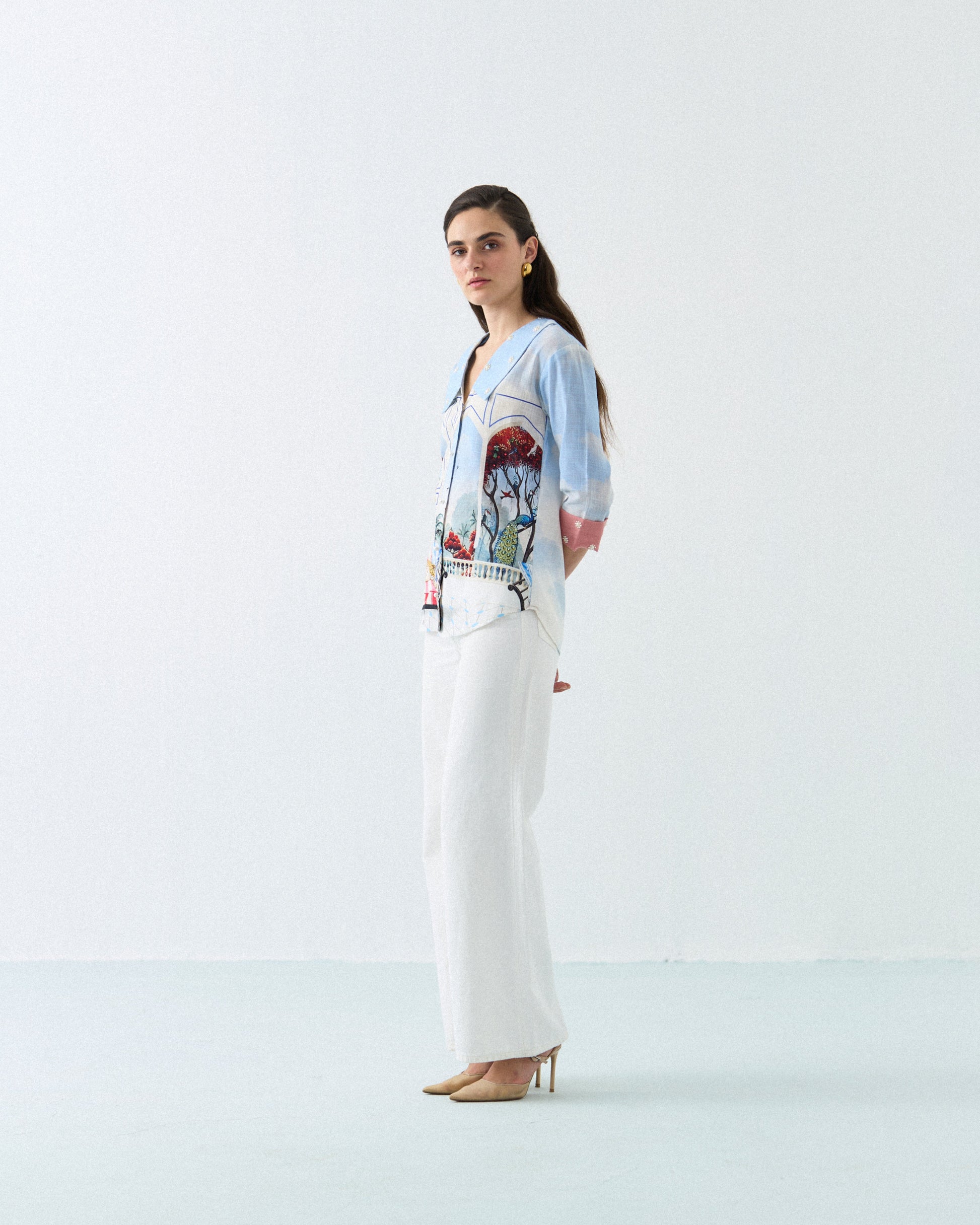 CHEETAH LOUNGE SHIRT Label By Mohita