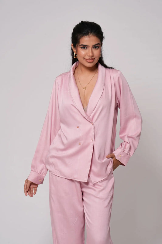 Overlap Co-ord Set Label By Mohita