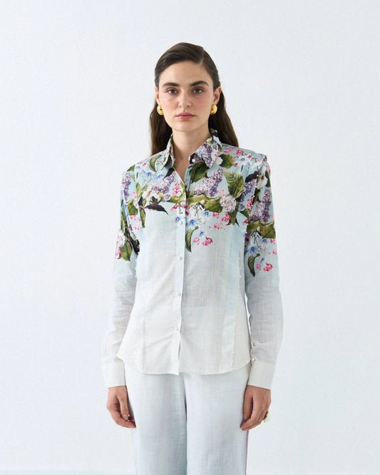 SKY BLOSSOM ELEGANCE SHIRT Label By Mohita