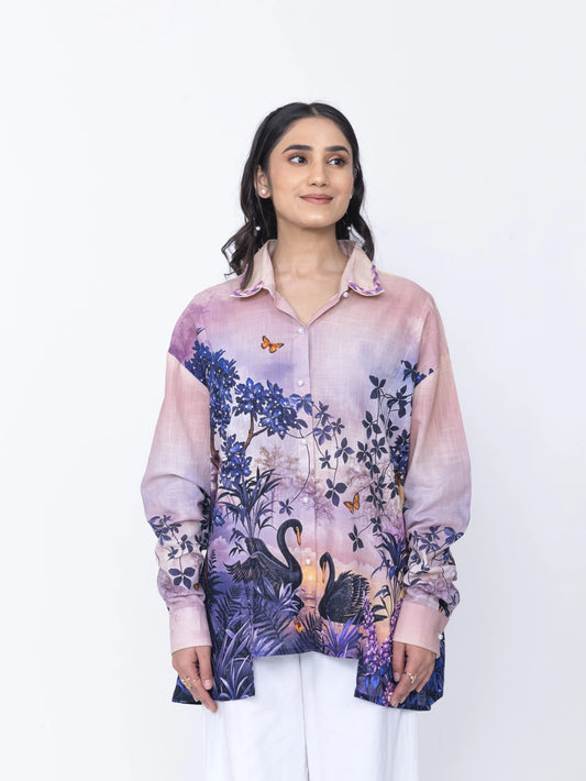 SWAN GLOW SHIRT Label By Mohita