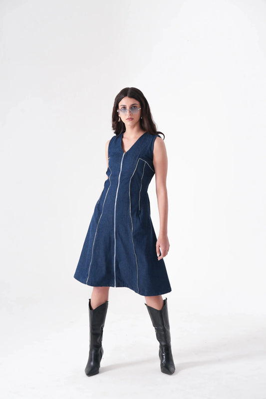 ZIPLINE DRESS Label By Mohita