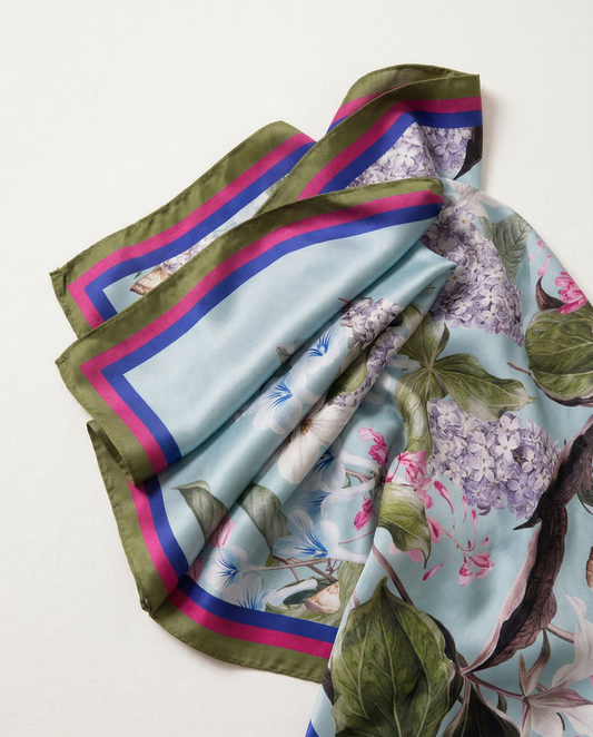 SKY BLOOSOM SCRAF Label By Mohita