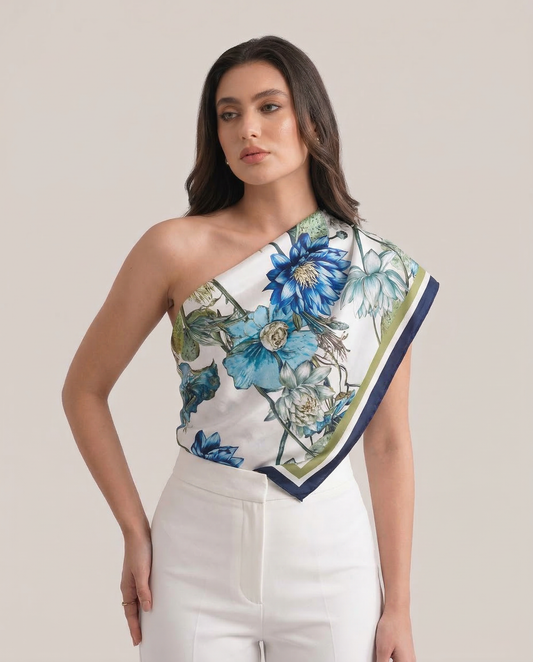 AZURE BOTANICA SCRAF Label By Mohita