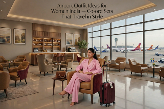 10 Airport Outfit Ideas for Women India — Co-ord Sets That Travel in Style Label By Mohita