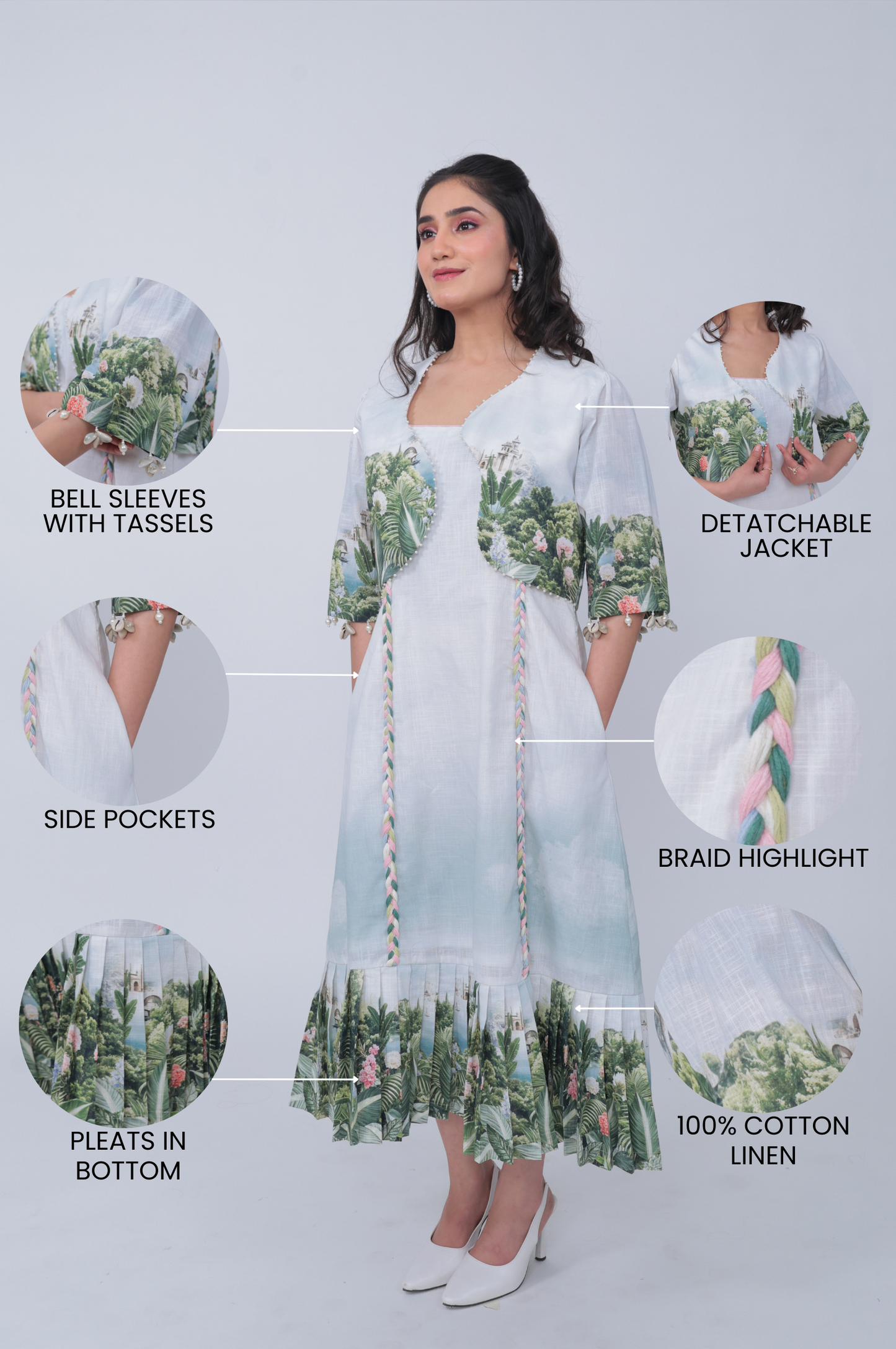 SAFARI DEER JACKET AND DRESS COMBO