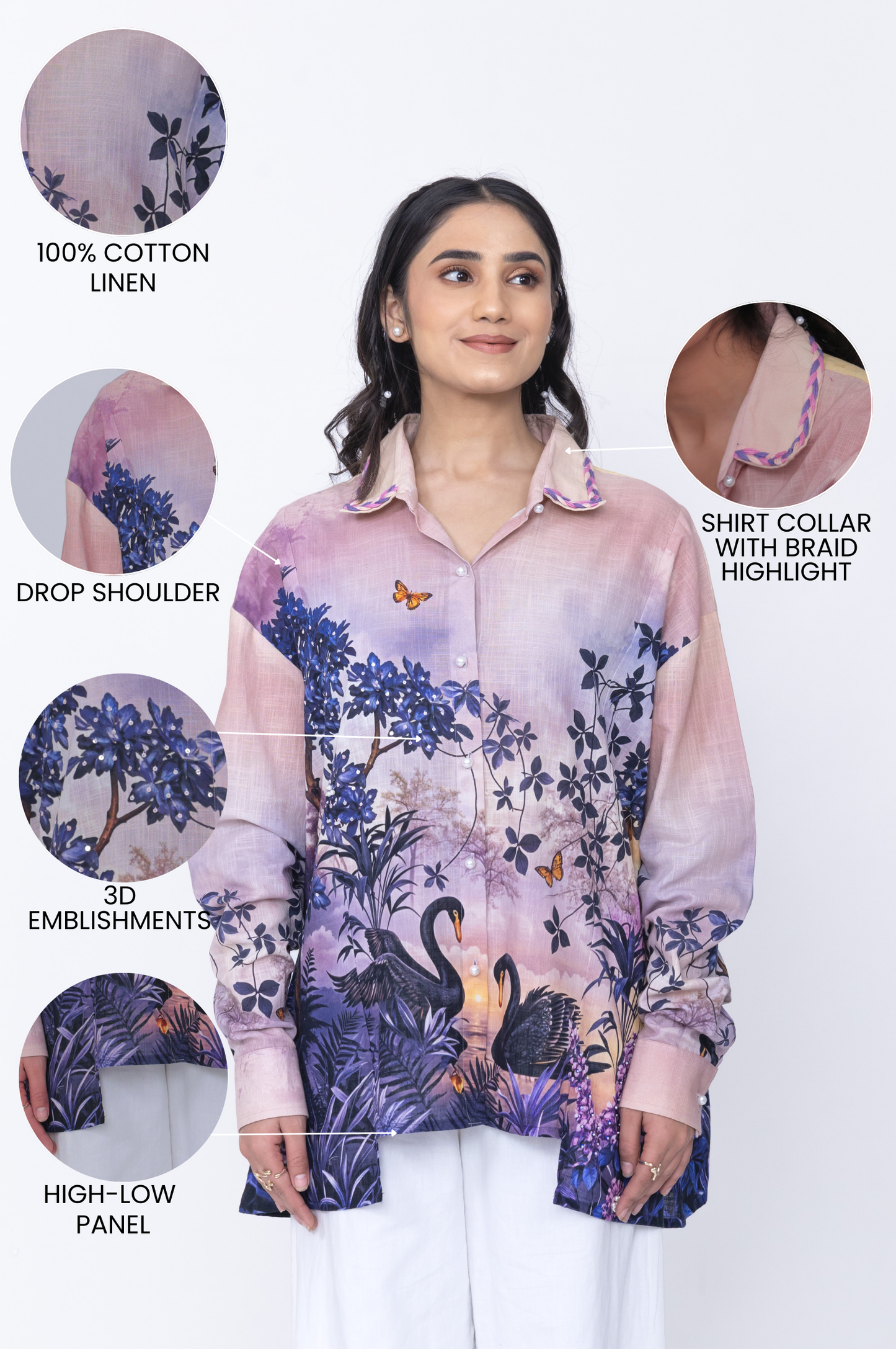 SWAN GLOW SHIRT