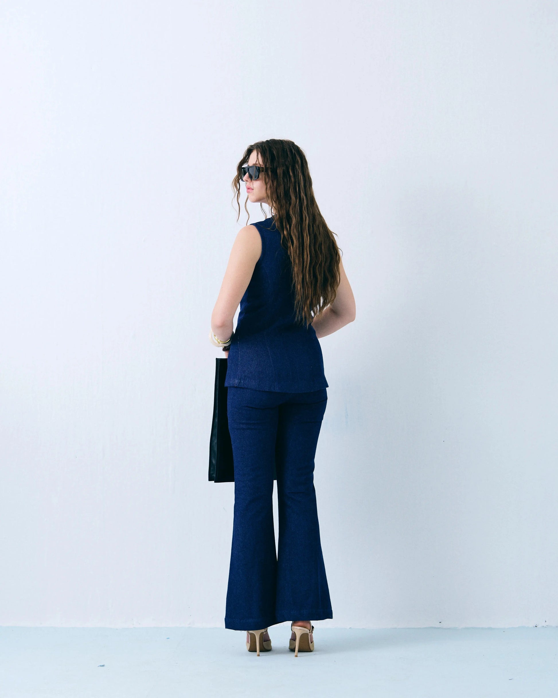 3d Gold button cord set Label By Mohita