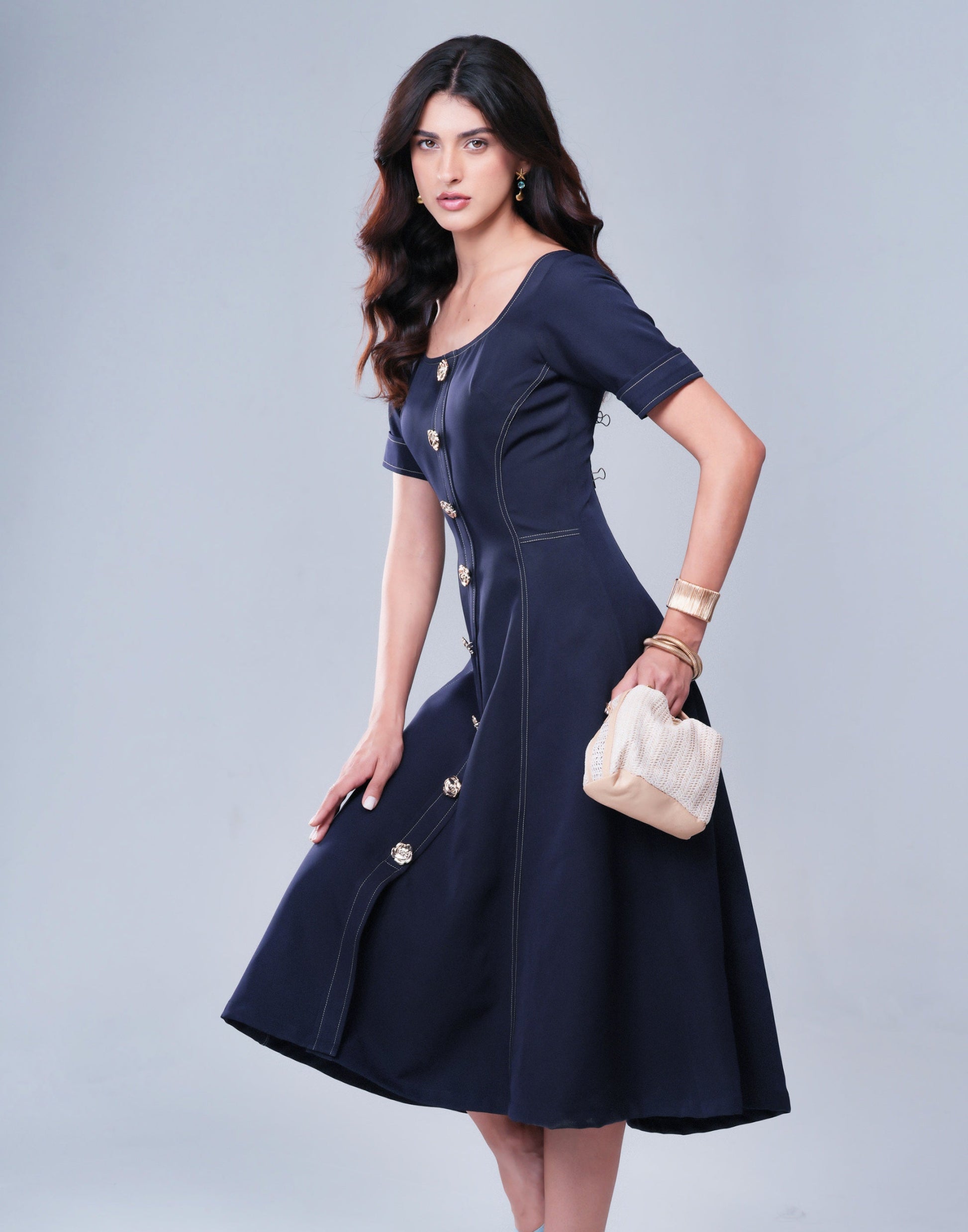 MIDNIGHT DETAIL DRESS Label By Mohita