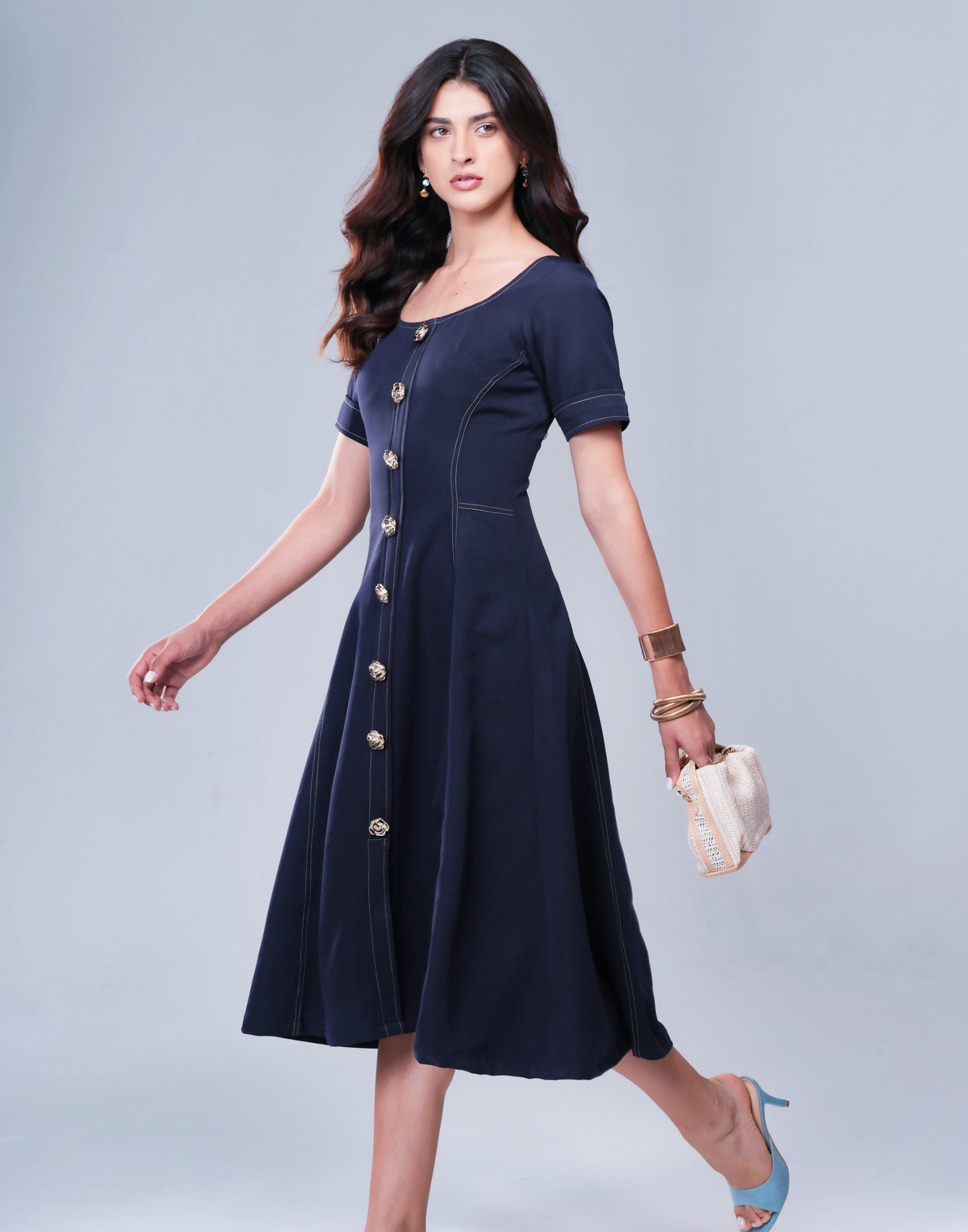 MIDNIGHT DETAIL DRESS Label By Mohita