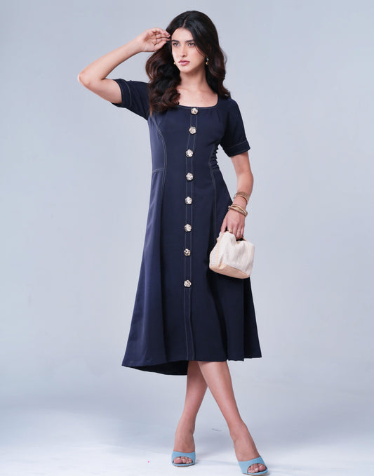 MIDNIGHT DETAIL DRESS Label By Mohita