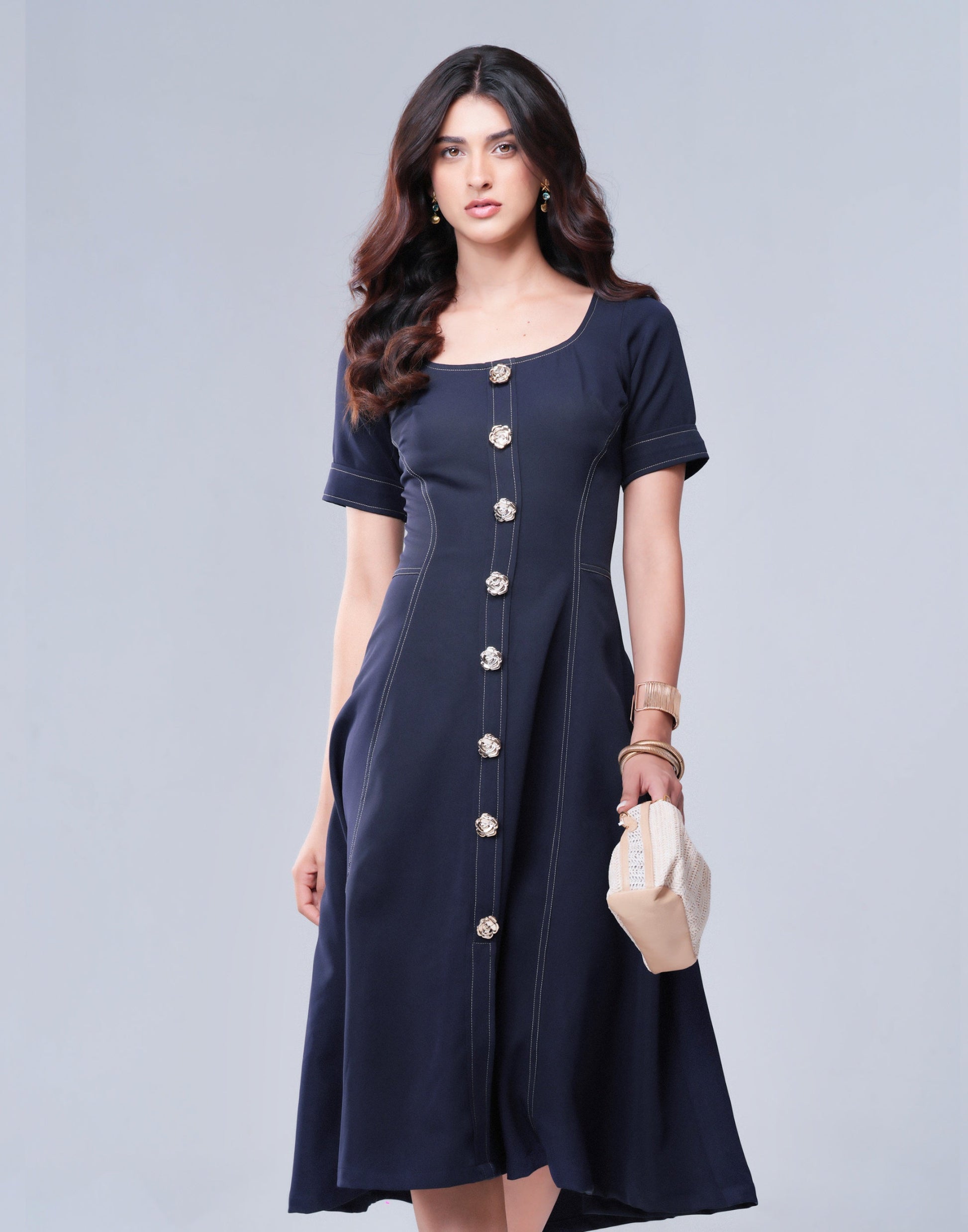 MIDNIGHT DETAIL DRESS Label By Mohita