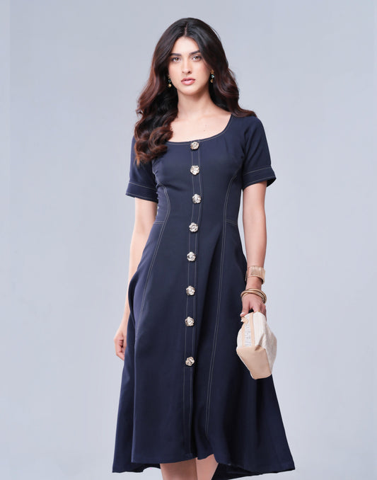 MIDNIGHT DETAIL DRESS Label By Mohita