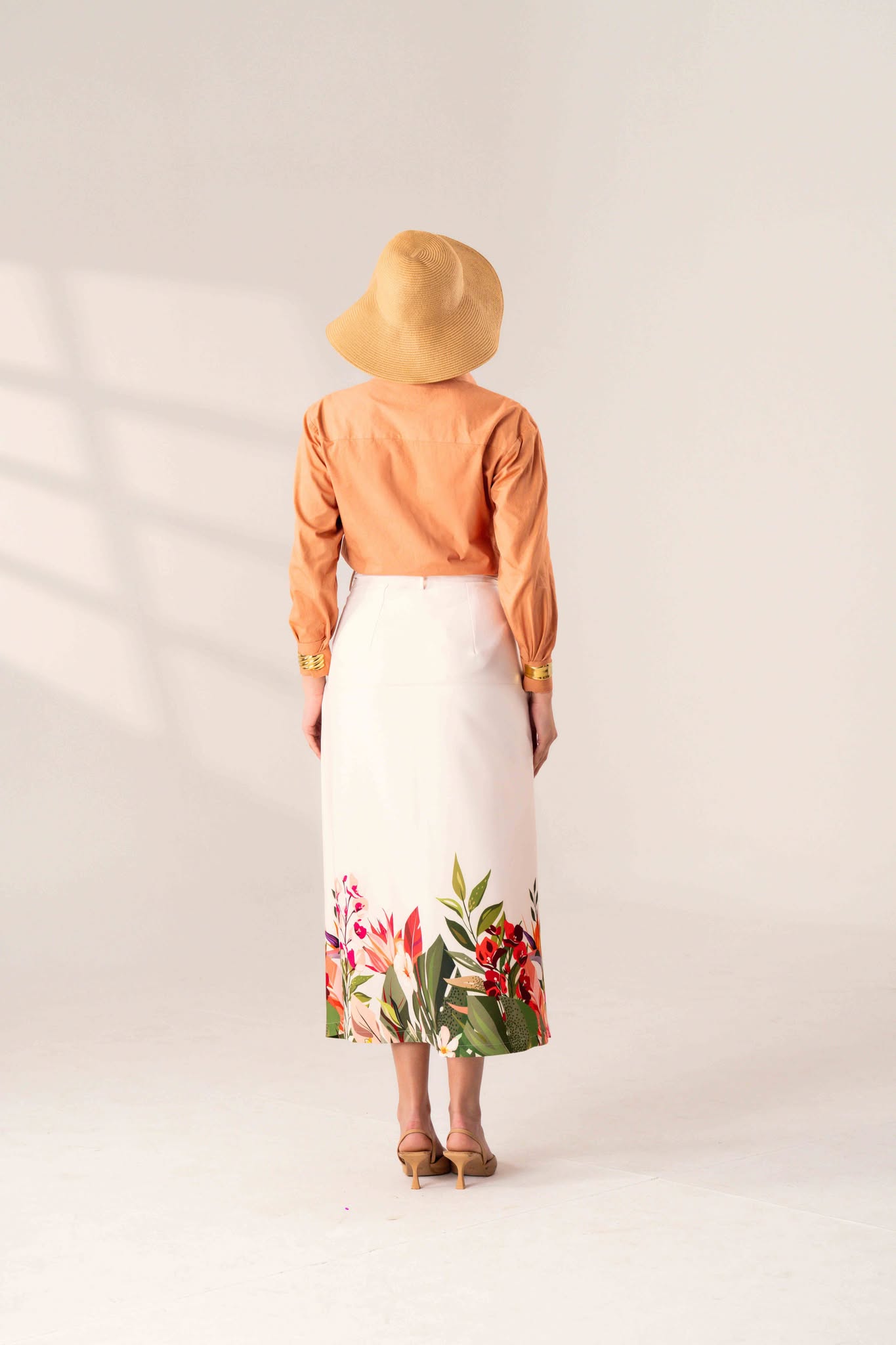 STORIES IN BLLOM SKIRT Label By Mohita