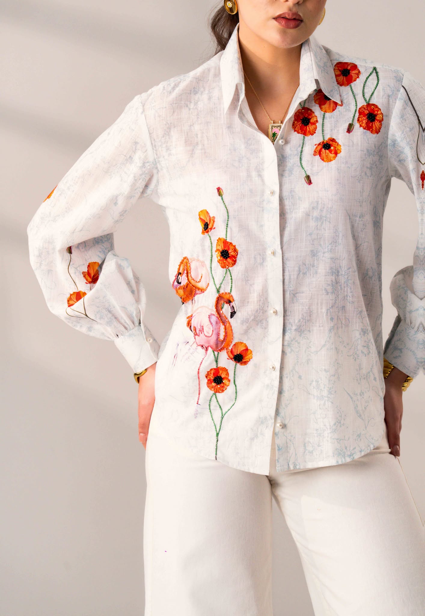 FLAMINGO GRACE SHIRT Label By Mohita