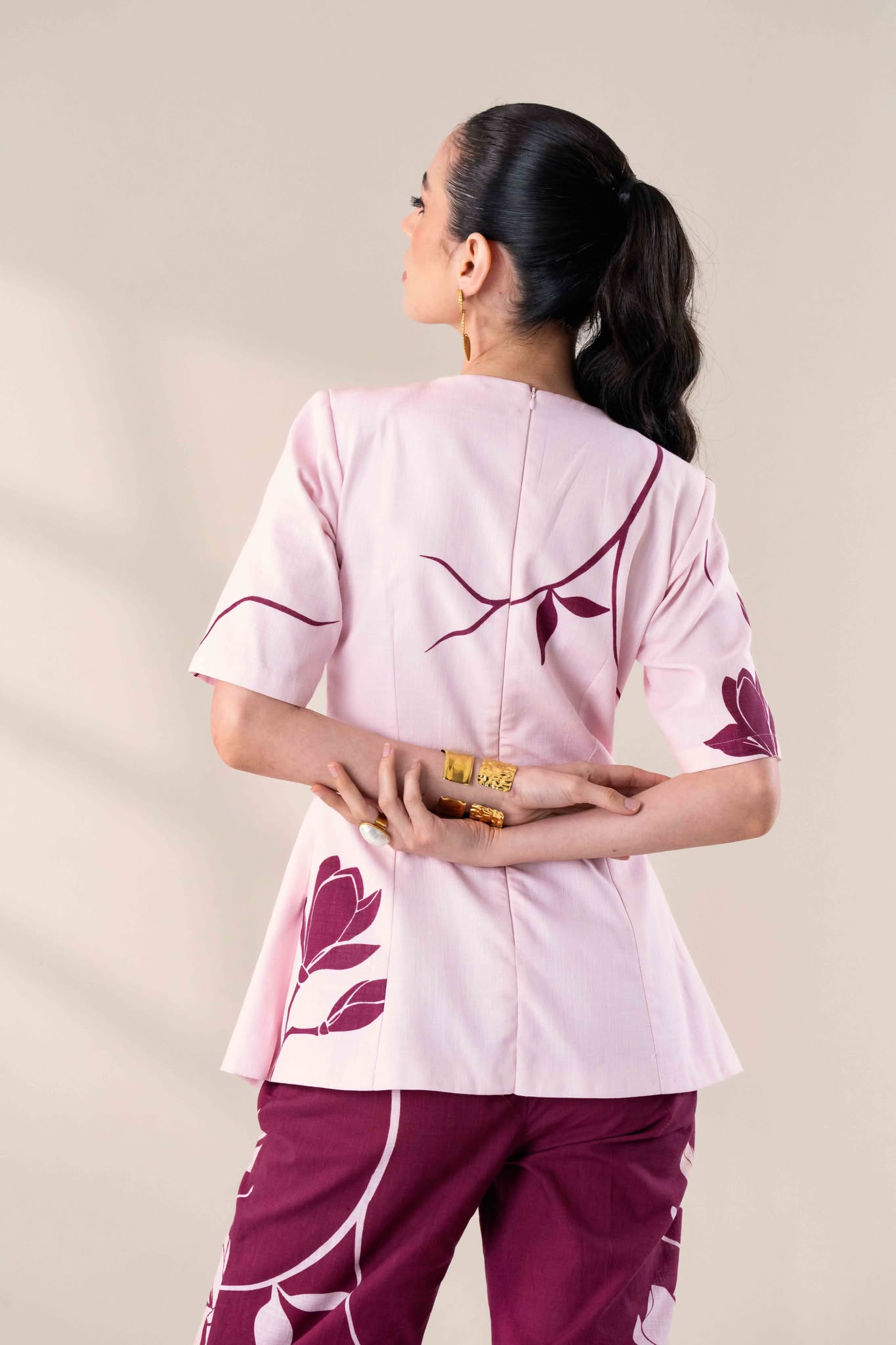 BLUSH PINK CO-ORD SET Label By Mohita