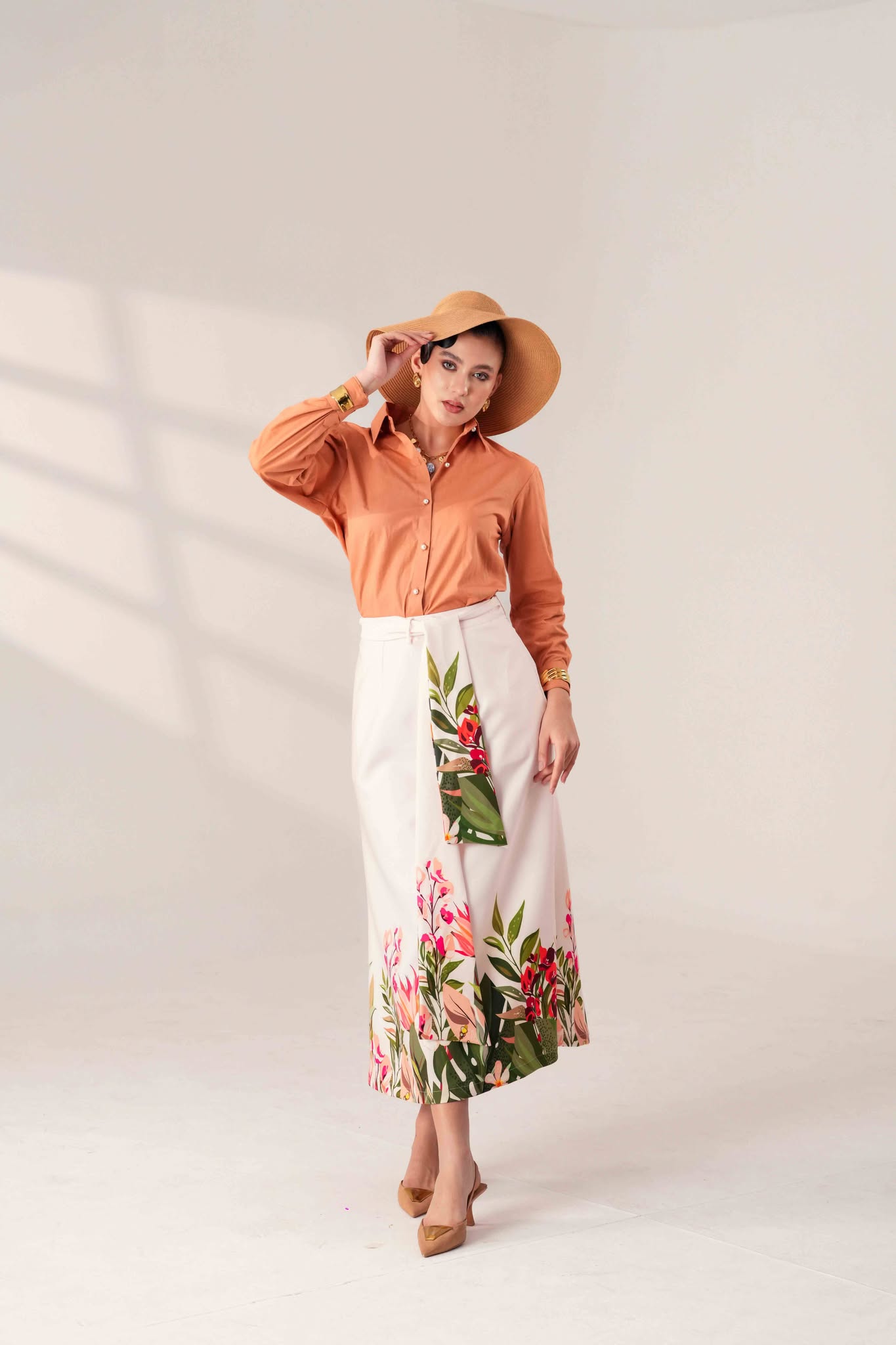 STORIES IN BLLOM SKIRT Label By Mohita