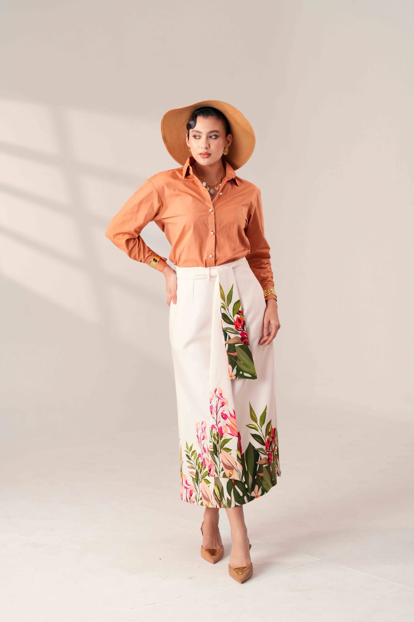 STORIES IN BLLOM SKIRT Label By Mohita